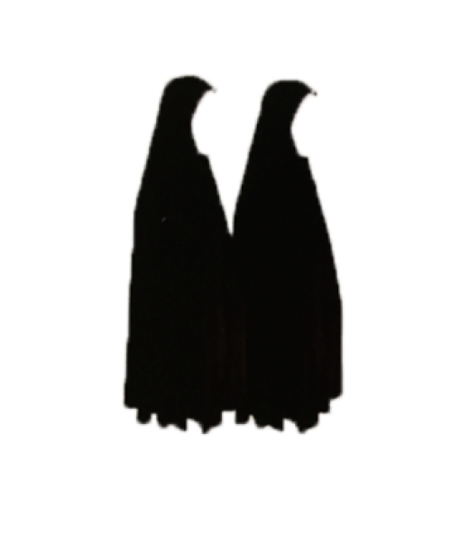 Black micron burqa small- [HD003S]