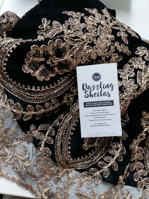 Sultana gold lace sheila- [HS259] - SOLD OUT 