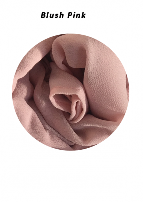 ULTRA LITE LUXURY PREMIUM CHIFFONS - PINK &amp; NEUTRAL HUES - (HS276) 