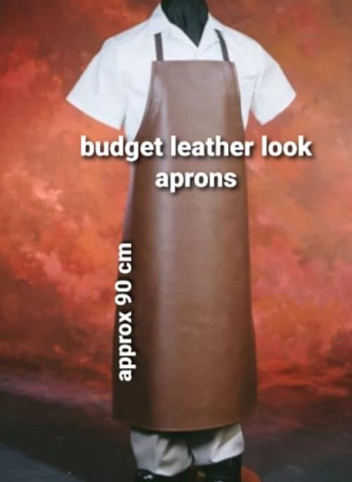 Leather look aprons (HL349)