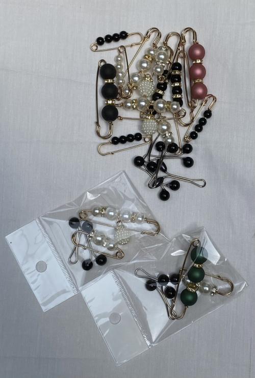 Assorted Neck Scarf Clip/Pin [HJ116]