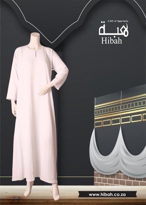 Ihraam White Abaya  (HA220) 