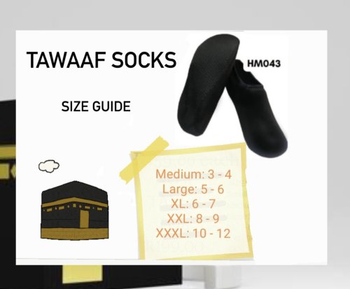 Tawaaf Socks [HM043]