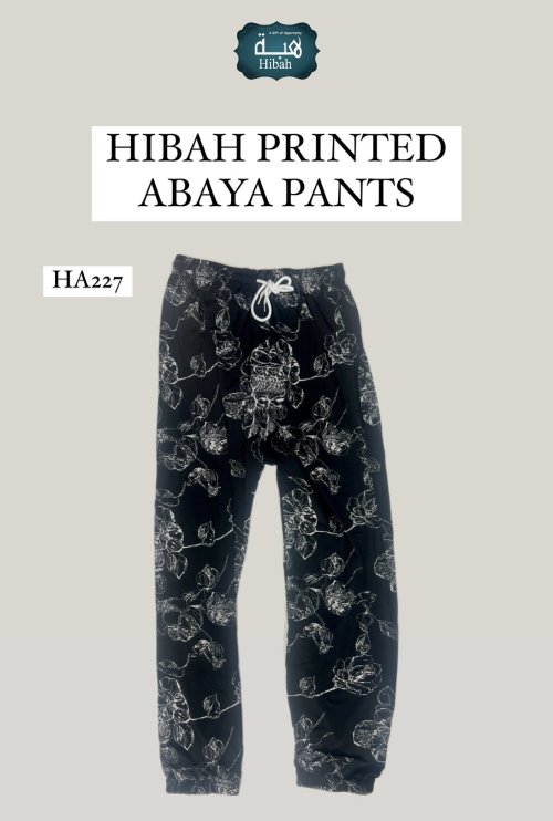 Hibah Abaya Pants (for under abaya)-HA227