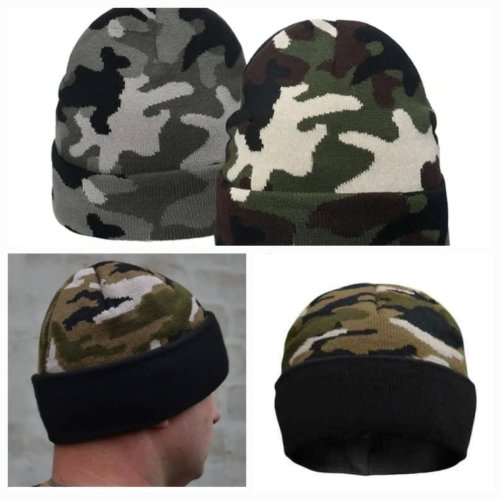 CAMMO BEANIES [SINGLE]  - (HL383 - Single)