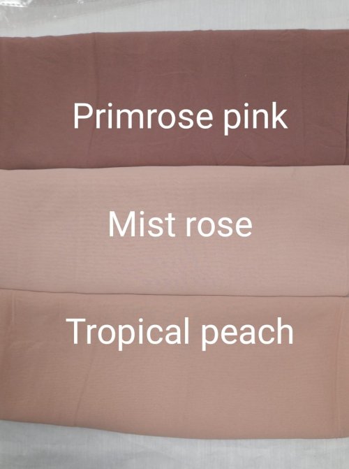 EVERYDAY BUDGET CHIFFON SCARF - (HS284) - BASIC PINK SHADES 