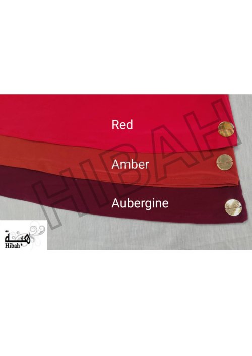 Colourful Salah Burqas - Sunset Shades ( RED) - (HS063)