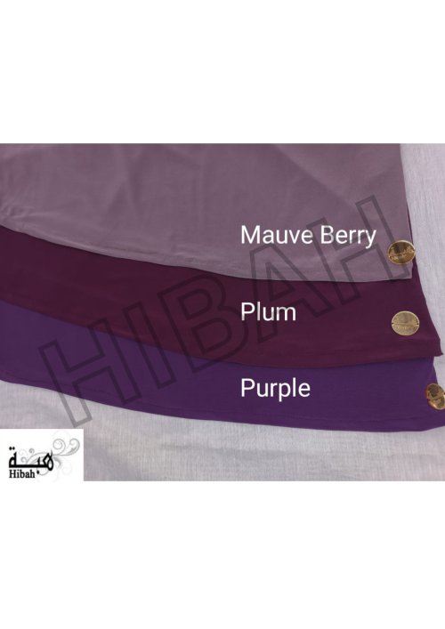 Colourful Salah Burqa - Purple Shades - (HS063)