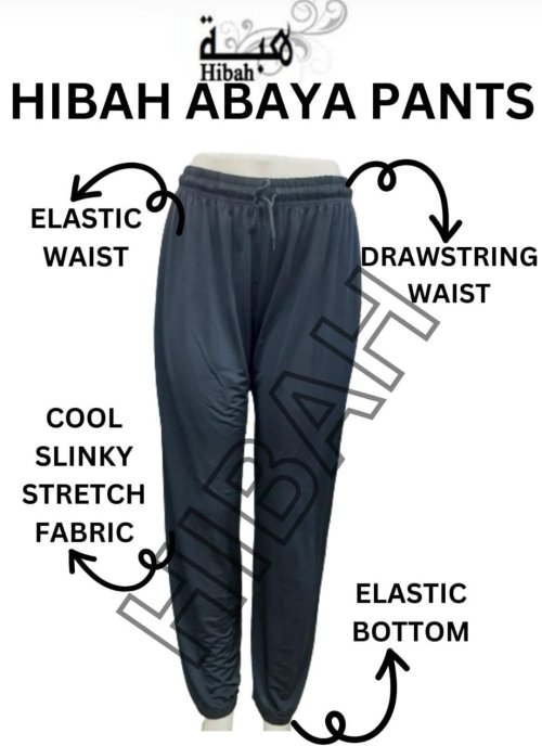 Hibah Abaya Pants - HA227 - Take 2 