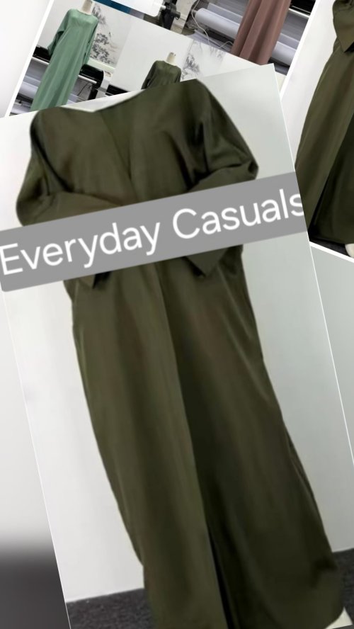 Casual Abaya - HA230M 