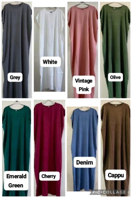 Casual Budget Abaya / Inners  - HA230B