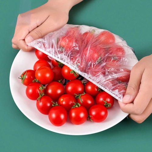 DISPOSABLE PLASTIC FOOD COVERS - HL410  - Single 