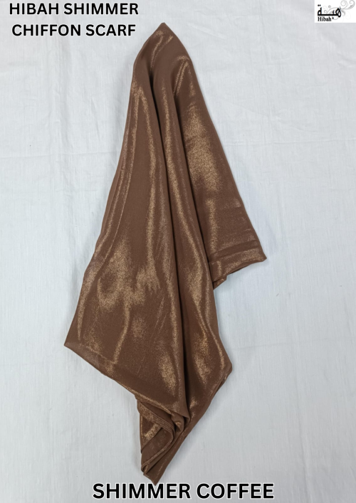 Shimmer Chiffon Scarf ( HS310 ) 