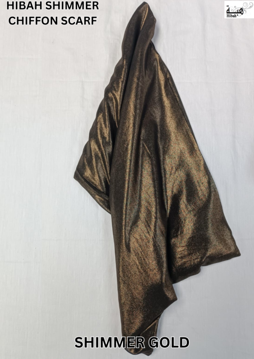 Shimmer Chiffon Scarf ( HS310 ) 