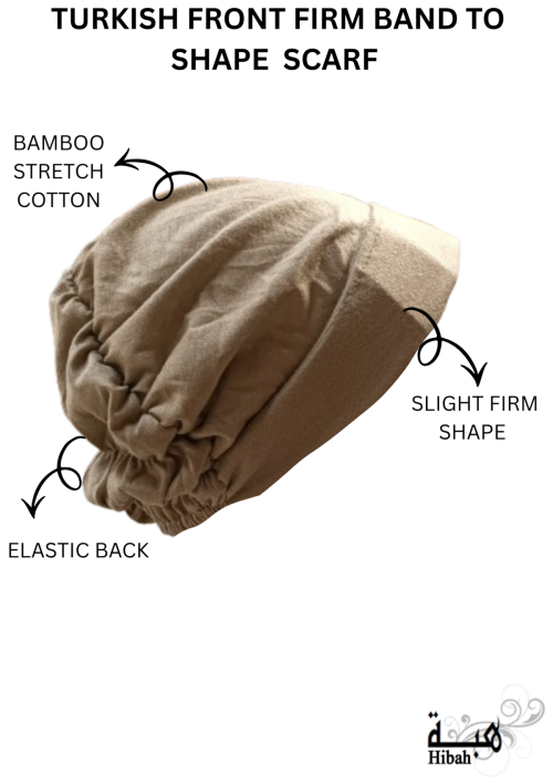 Turkish Firm Band Inner Cap  -HJ126