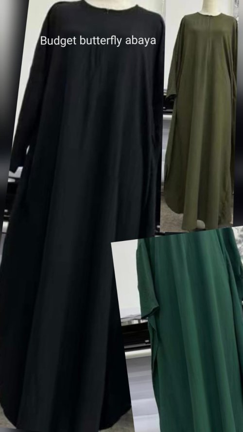 BUDGET BUTTERFLY ABAYA - HA248