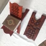 WOODEN QURAAN STAND REHAL (Small) - (HJ099) 