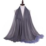 FEATHER FRILL HIJABS - (HS289) -  [SOLD OUT]