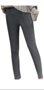 Soft , Cotton knit Warm Stretch Leggings - (HJ064)