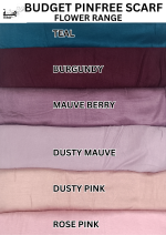 Budget Pin Free Scarf  - HS001B 