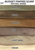 Budget Pin Free Scarf  - HS001B 