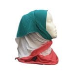 3 Tone Pinfree Kids Scarf - Red