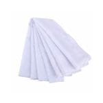 Mens Plain White Saudi Scarf