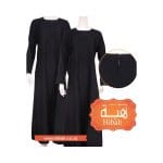 Ladies Plain Signature Abaya ( 60-62)
