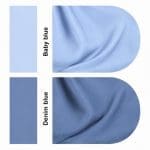 Colourful Salaah Burqa Light Blue Shades